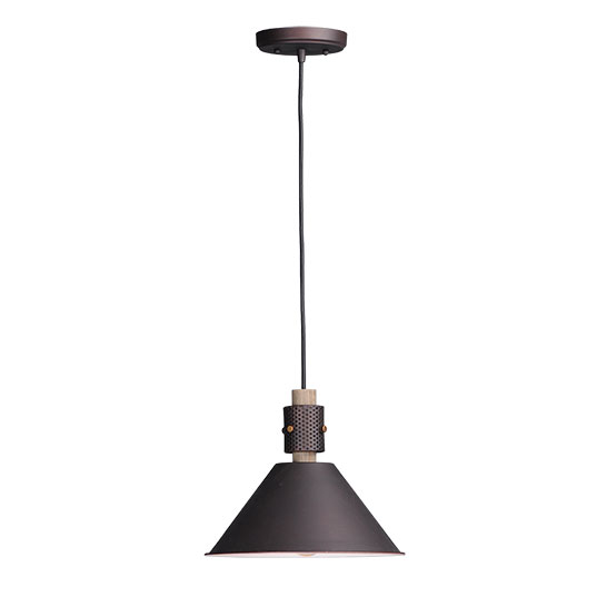 Maxim Tucson Single Light 11&quot; Wide Pendant - Oil Rubbed