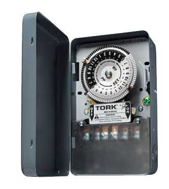 Tork  - 24hr Dial Time Switch - 40Amp - 120/277V