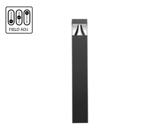 B17S  -  LED Bollard 120/277V  Power sel 24/19/14W Color Sel 
