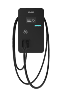 EVC48
EVC Level 2, Single Charger, 
48A Series, 11.5kW Output 
Power, Power Configurable 
(Default 48A), 16.4ft Charging 
Cable - No Pedestal or Cable 
Management