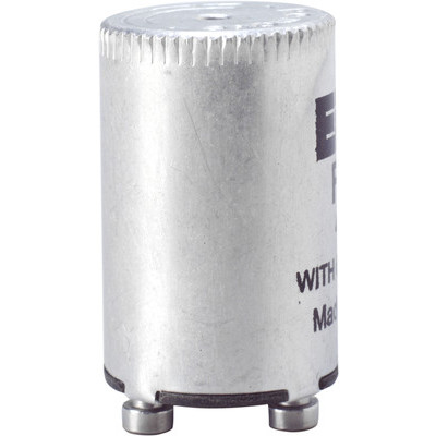 Starter - Aluminum Case - Use
With F14/F15/F20 Preheat Bulbs