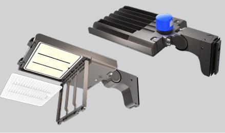 KT-ALED140PS-M2-OSB-PMA-8CSB-V DIM-P  -  140W LED Area Light 