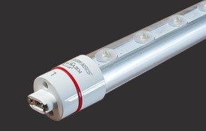 SIGN HERO 360 LED SIGN TUBE
KT-LED28T8-64P2S-840-D /G2
64in LED Sign Tube, 4000K, 
Double Sided Output and 
Rotatable R17d end caps, 28W, 
120-277V Input