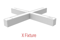 KT-LALED50PS-XS-8CSF-VDIM Linear Direct/Indirect &quot;X&quot; 