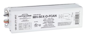 50W MH 120/277V FCAN BALLAST