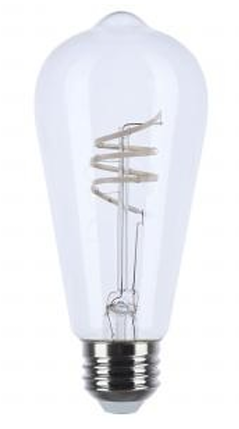 6ST19/CL/LED-GF/COIL/927/120V 6 Watt LED; Reminiscent; Flex 