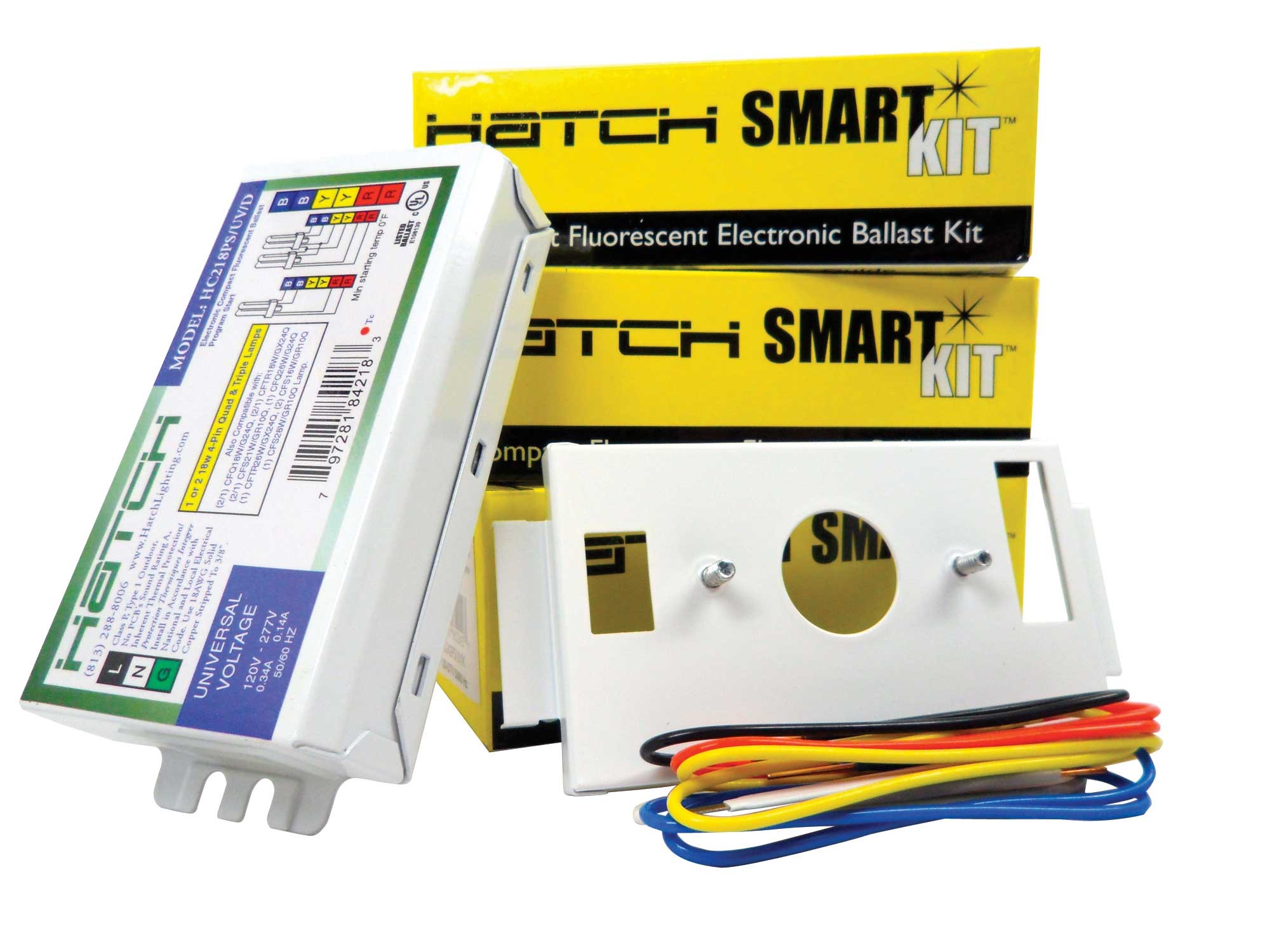 42 WATT CFL LAMP Smart Kit - Programmed Start 2 Hatch HC242/PS/UV/K 120/277 Volt 