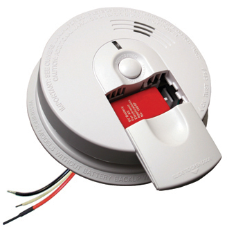 Smoke Detector - 120V Hardwire w/Battery Backup