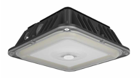 VAN17-30W - LED Canopy 120/277  Field Adj 30/25/20W CCT Adj 