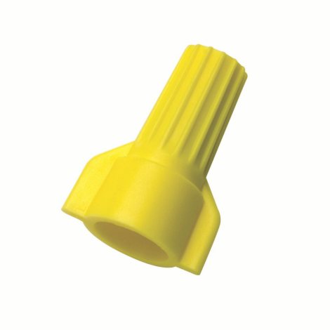 WT51-B YELLOW WIRE NUT WingTwist  Wire Connector, 