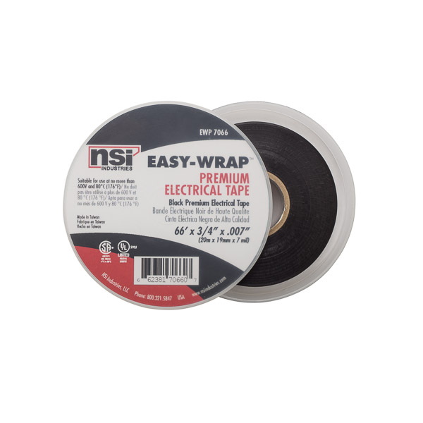 Electrical Tape - Premium -
Black