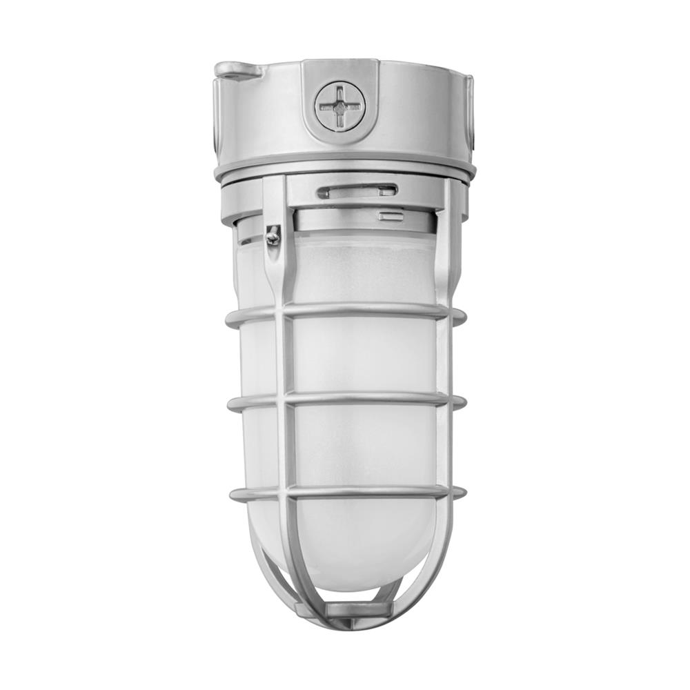 OVTLED-P1-40K-120-DNA
800 Lumens 4000K 120V Frosted 
Glass Grey LED Vaportight