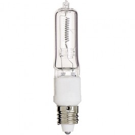 50 watt; Halogen; T4; Clear; 2000 Average rated Hours; 750