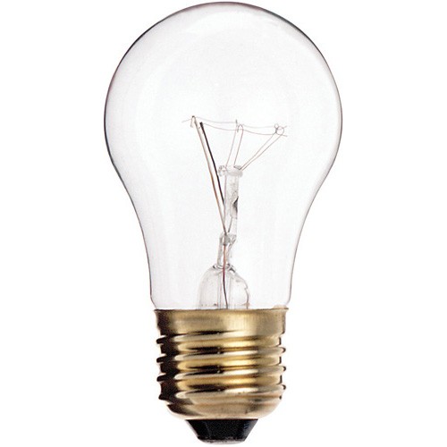 40A15/CL - 40 Watt (130V) - A15 Appliance Bulb- E26 Base